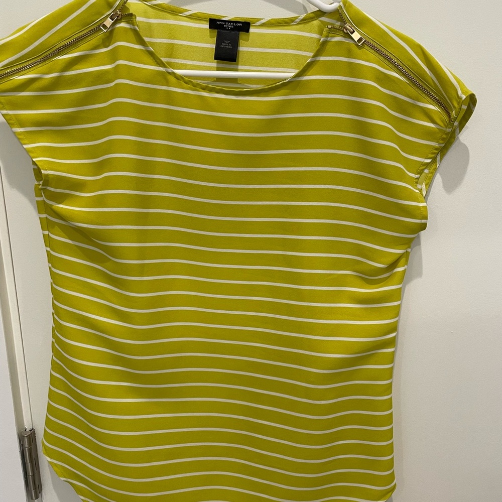 Ann Taylor Satin Blouse
